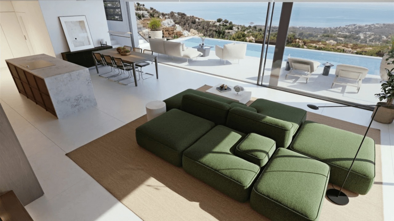 Comprar villa de lujo en Altea – Exclusiva villa de obra nueva en la Sierra de Altea