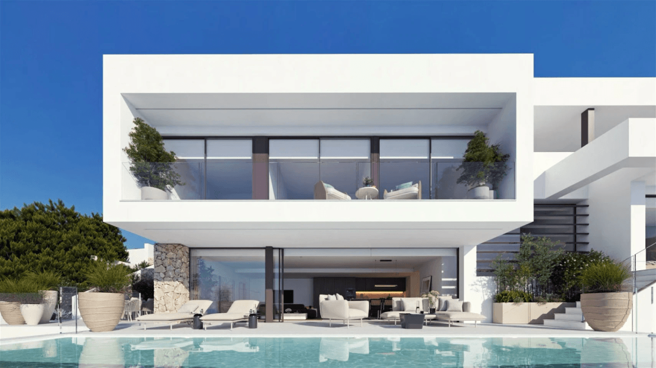 Villa de lujo de nueva construcción en venta en la Sierra de Altea.