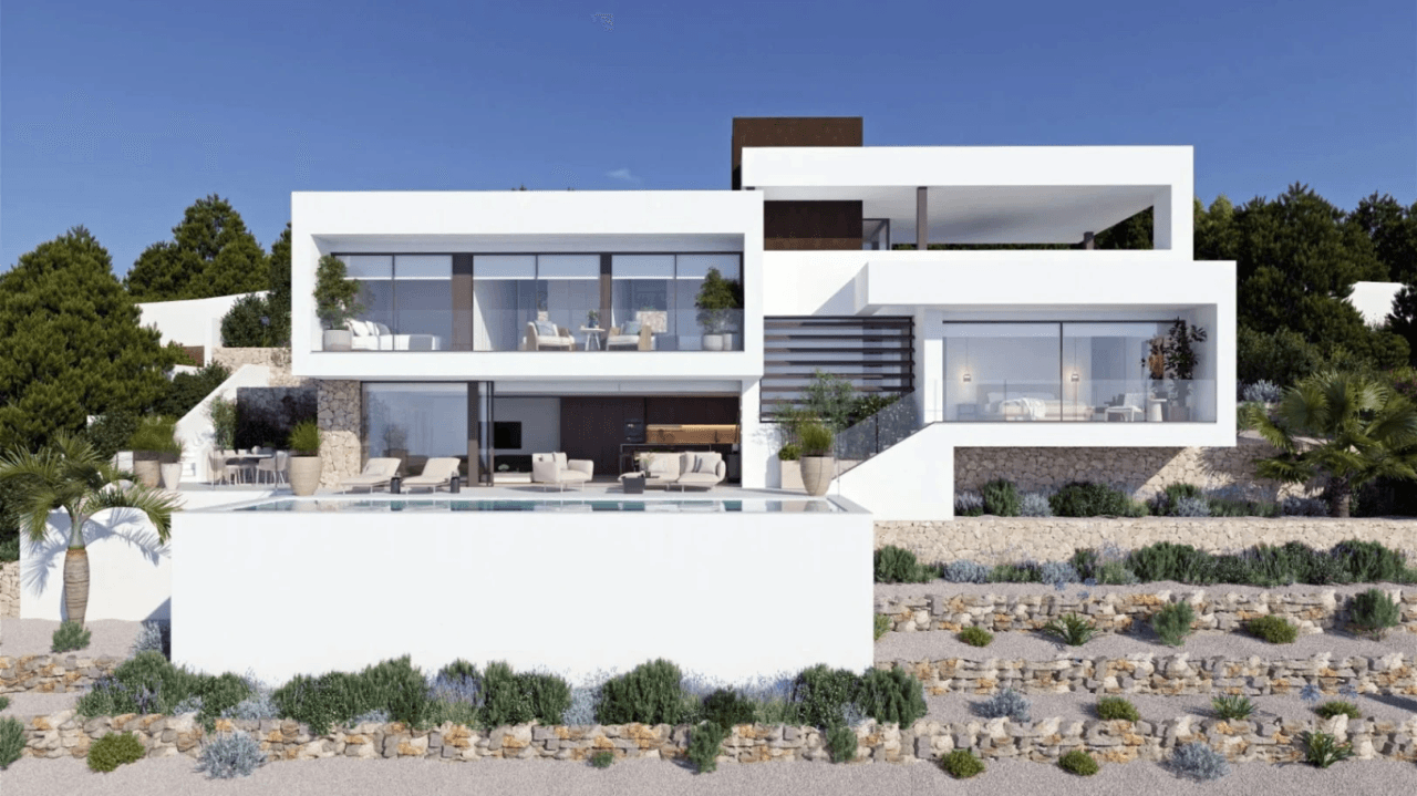 Villa de lujo de nueva construcción en venta en la Sierra de Altea.