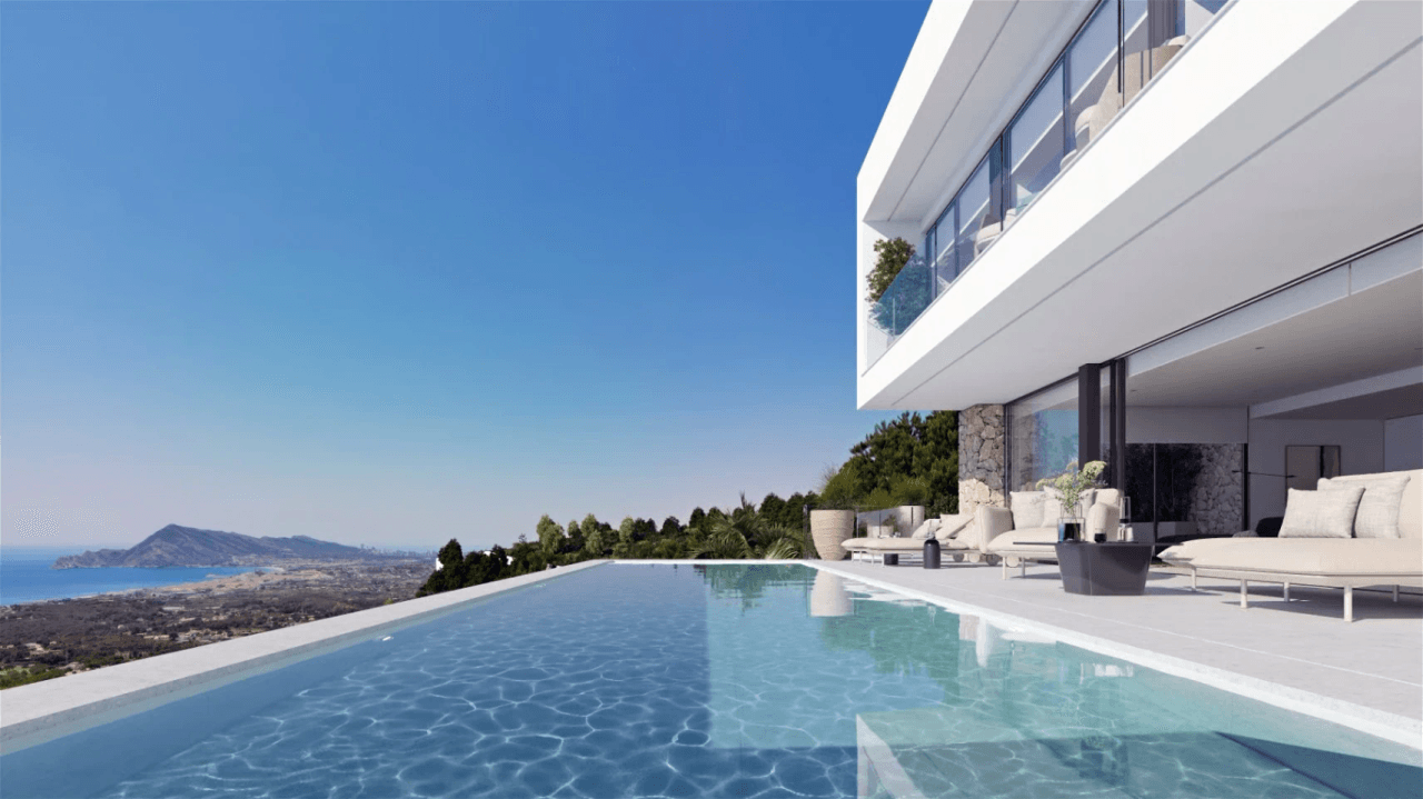 Villa de lujo de nueva construcción en venta en la Sierra de Altea.