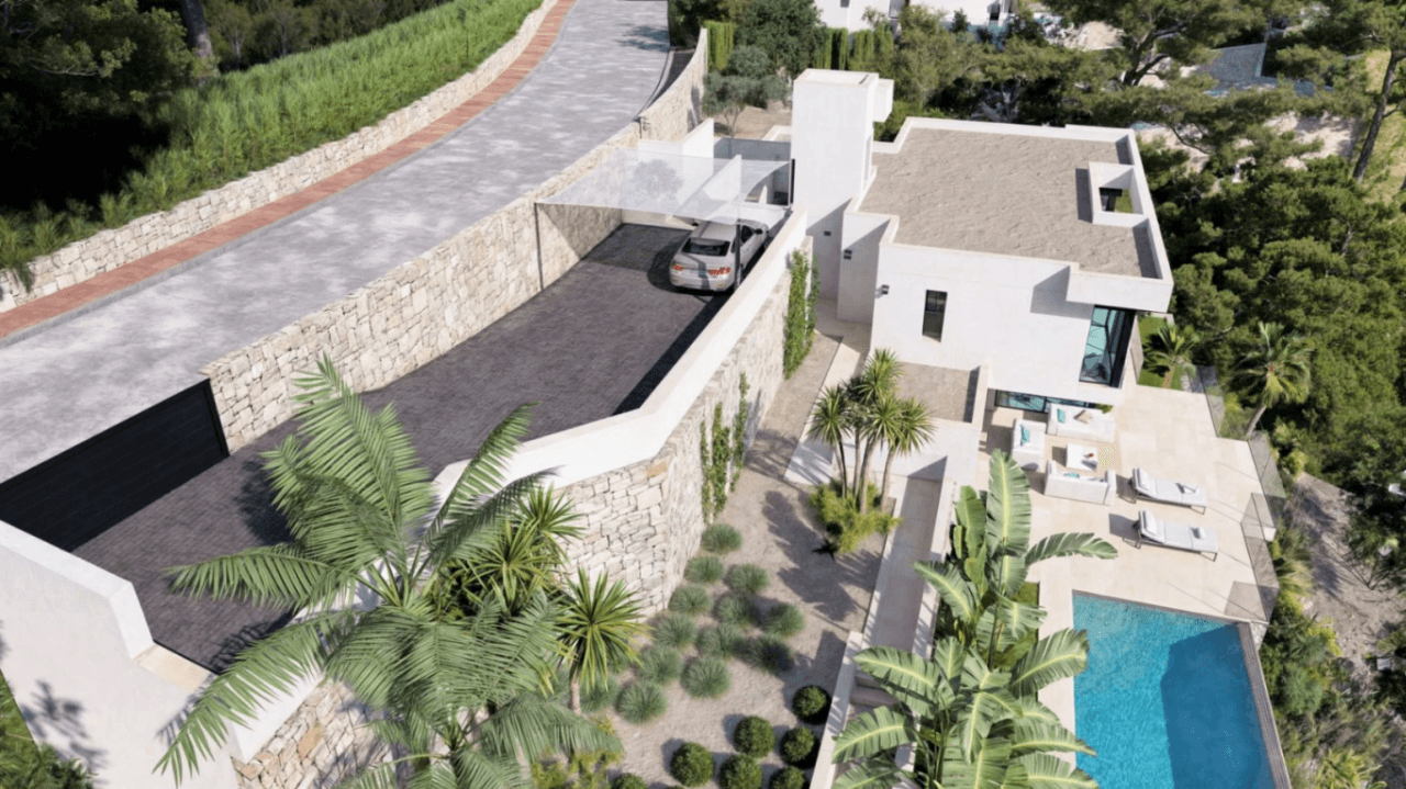Villa nueva de lujo con vistas al mar en Benissa - Raco de Galeno