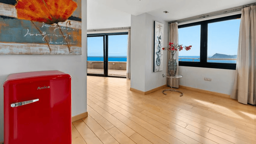 Impresionante ático dúplex con vista panoramicas al mar en Altea