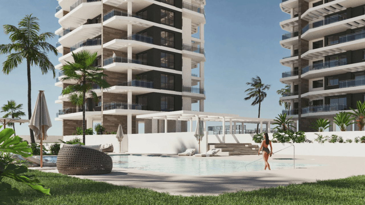 Apartamento de nueva construccion 200m de la Playa en Calpe