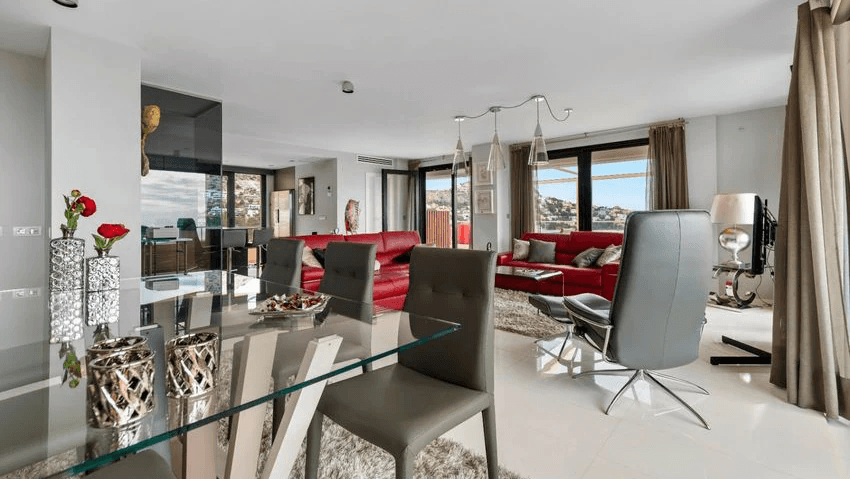 Impresionante ático dúplex con vista panoramicas al mar en Altea