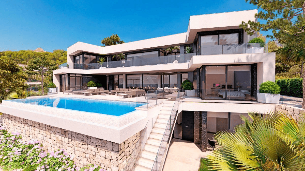 Projet - Villa moderne avec vue panoramique à Calpe