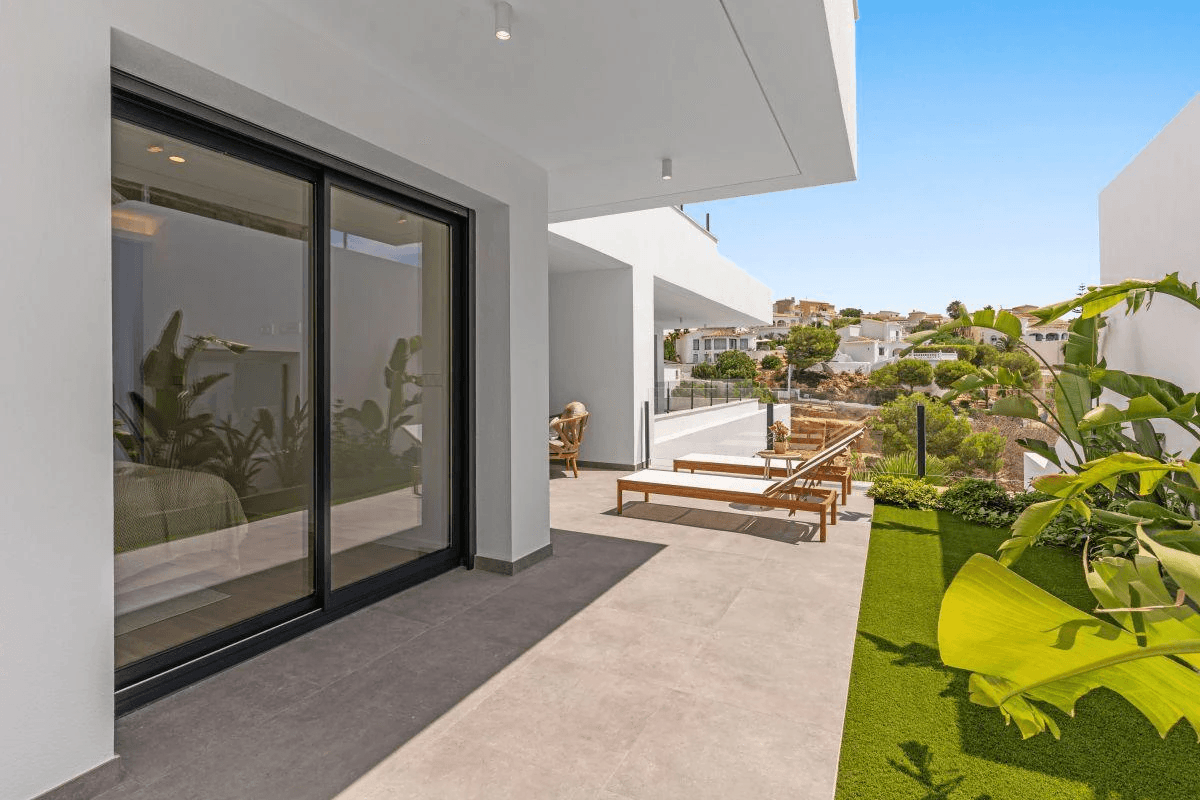 Appartement neuf avec jardin à Cumbre del Sol
