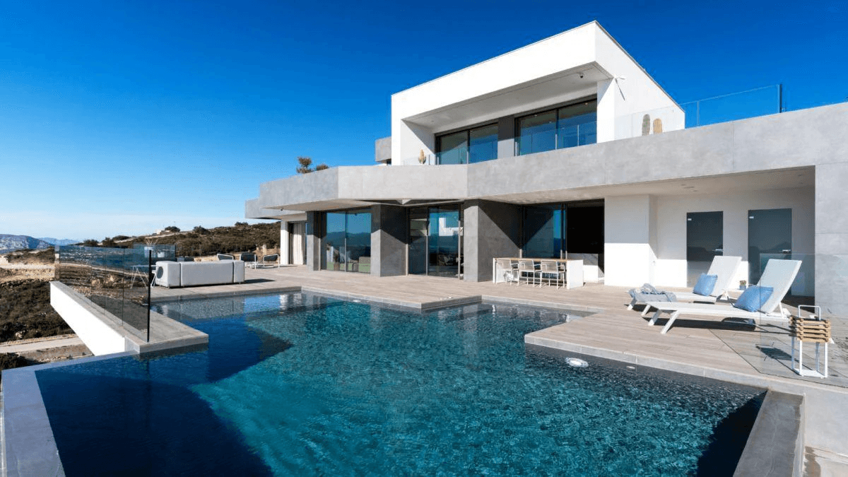 Villa moderne de luxe à vendre dans le complexe résidentiel Jazmines à Cumbre del Sol - Moraira