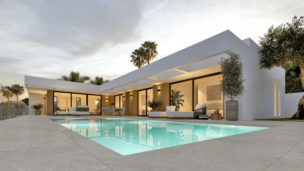 Villa neuve à vendre à Calpe Empedrola