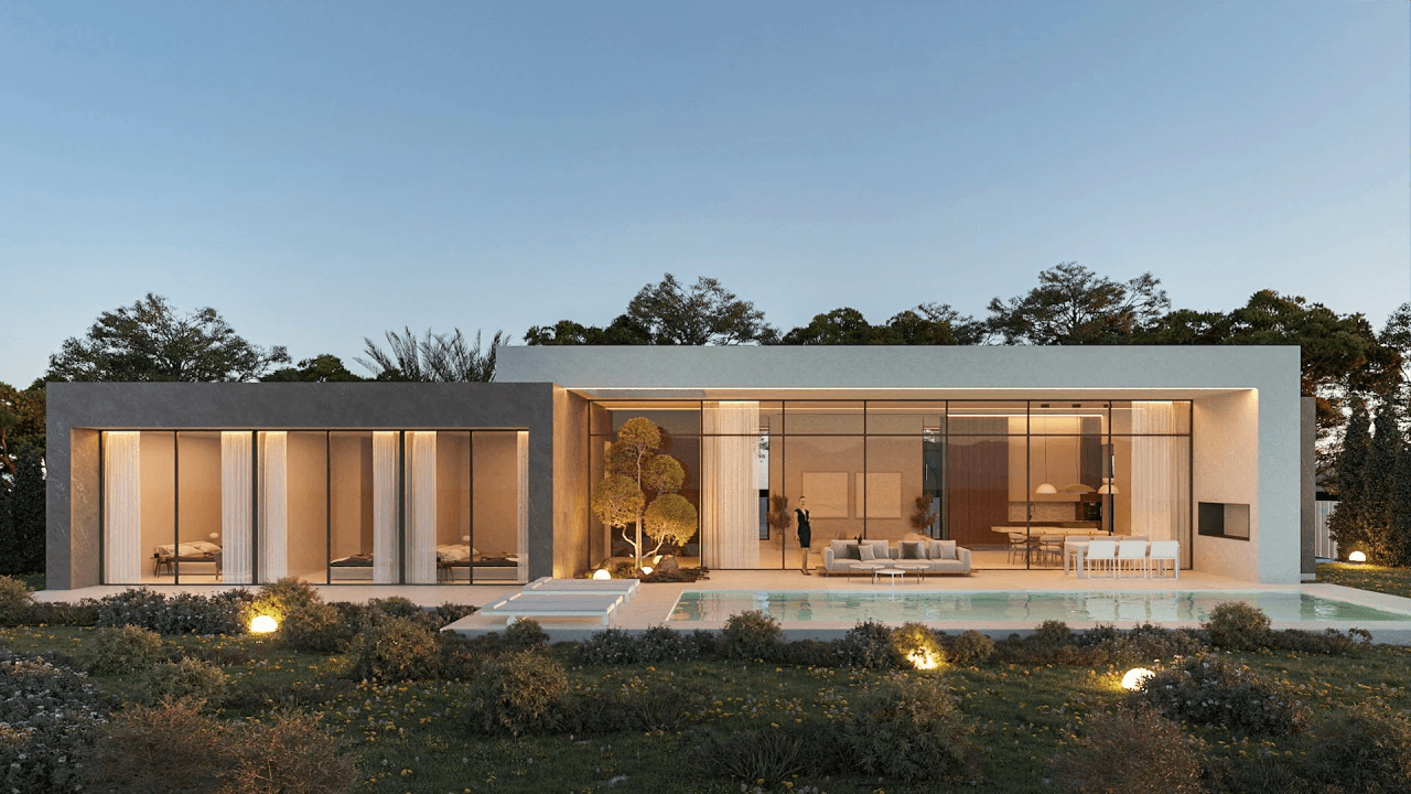 Villa nueva de ensueño en Calpe - Diseño moderno se une al estilo de vida mediterráneo