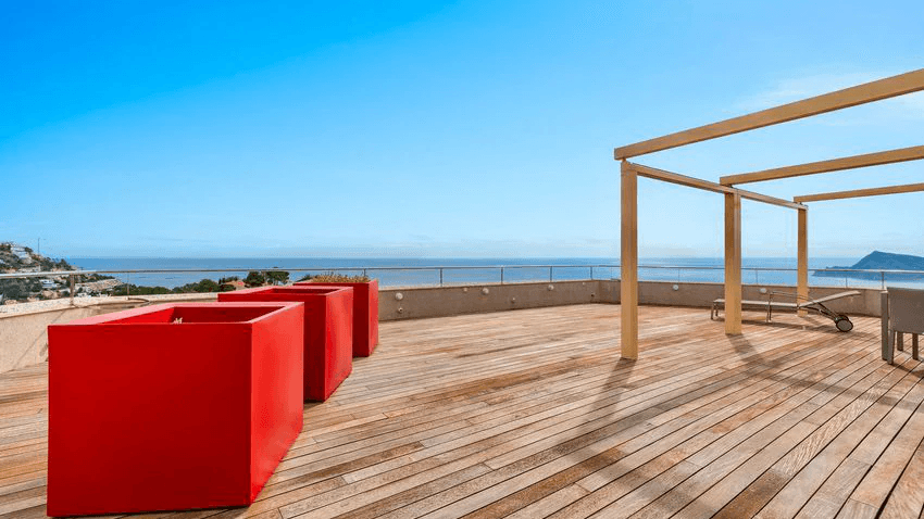 Impresionante ático dúplex con vista panoramicas al mar en Altea