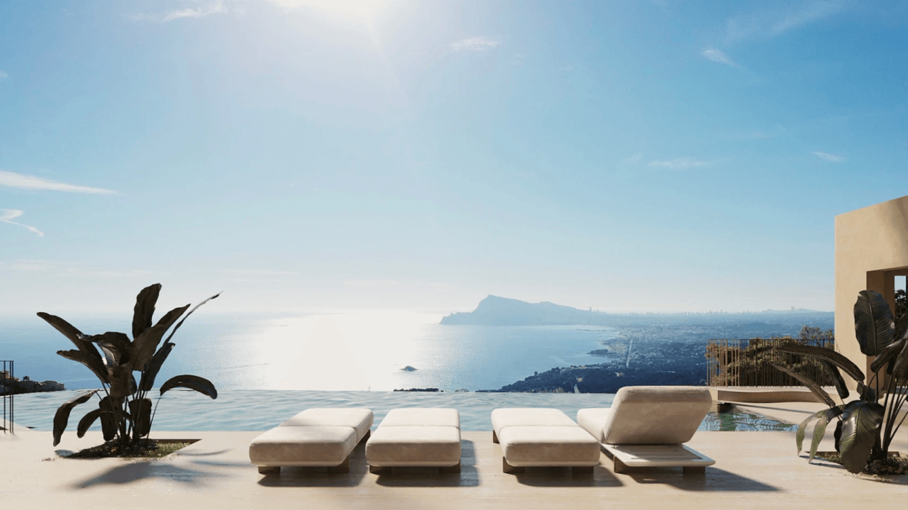 Villa de diseño de nueva construcción en Altea Hills en venta