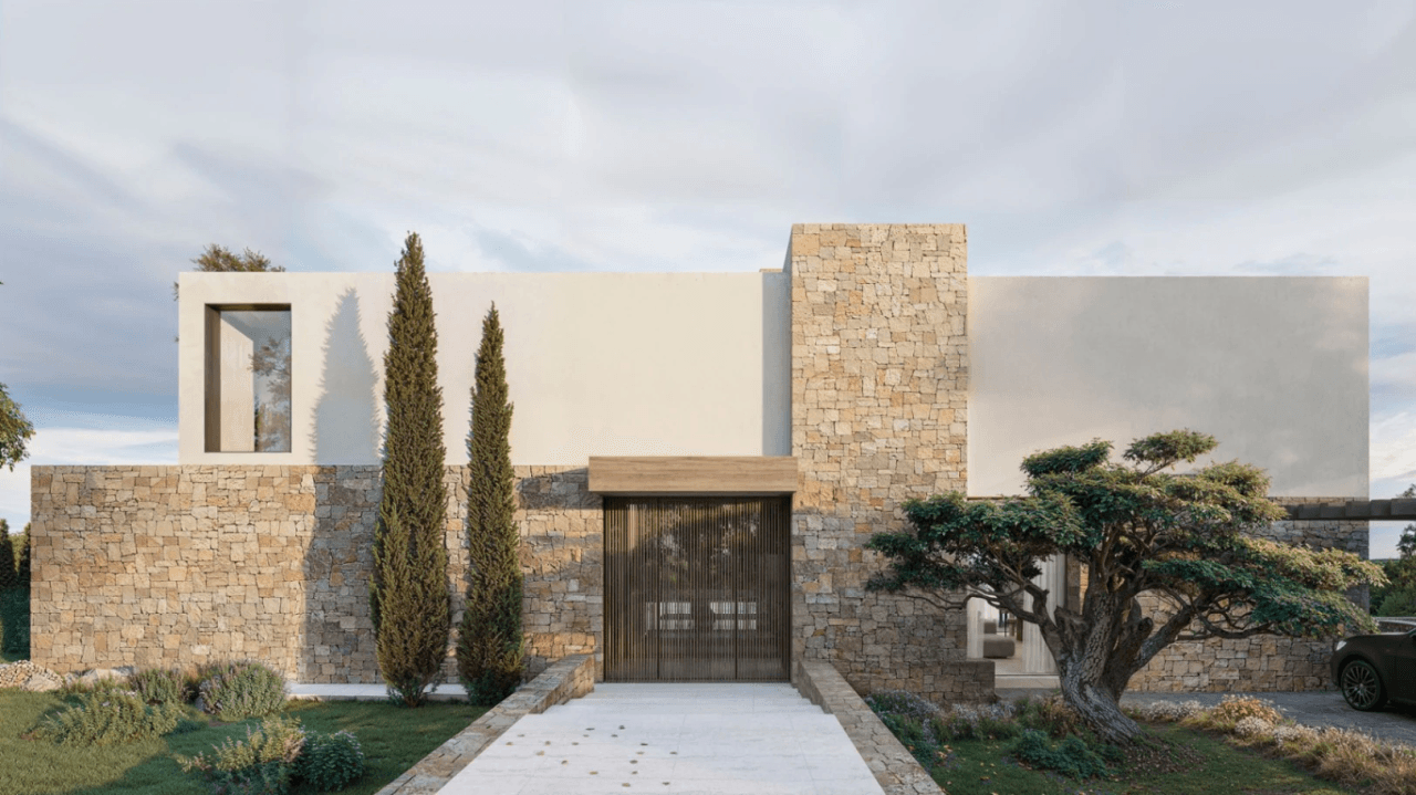 Villa nueva frente al mar en la Fustera - Benissa
