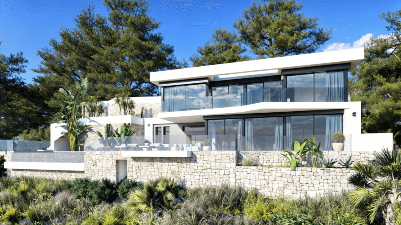 Villa nueva de lujo con vistas al mar en Benissa - Raco de Galeno