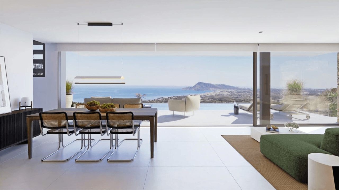 Comprar villa de lujo en Altea – Exclusiva villa de obra nueva en la Sierra de Altea