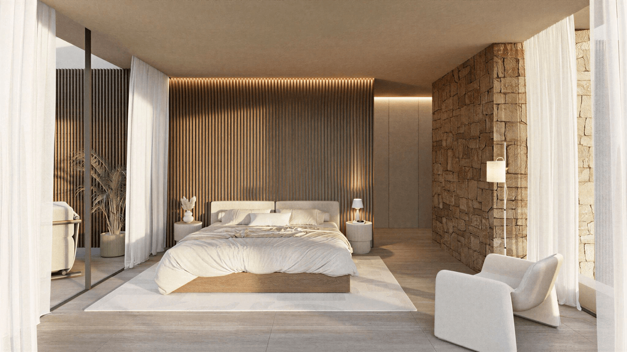 Villa nueva frente al mar en la Fustera - Benissa
