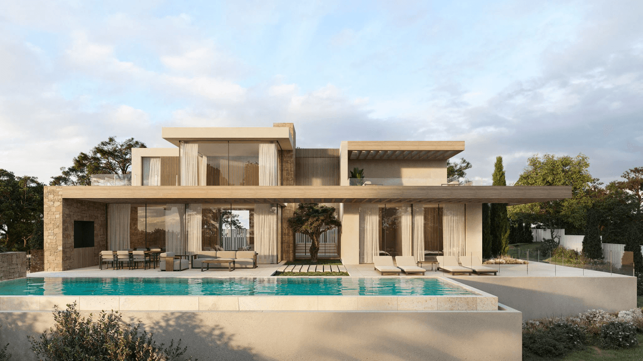 Villa nueva frente al mar en la Fustera - Benissa