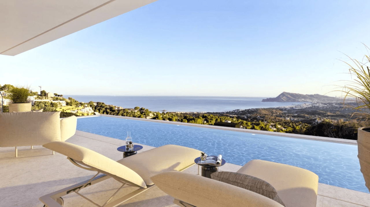 Villa de lujo de nueva construcción en venta en la Sierra de Altea.
