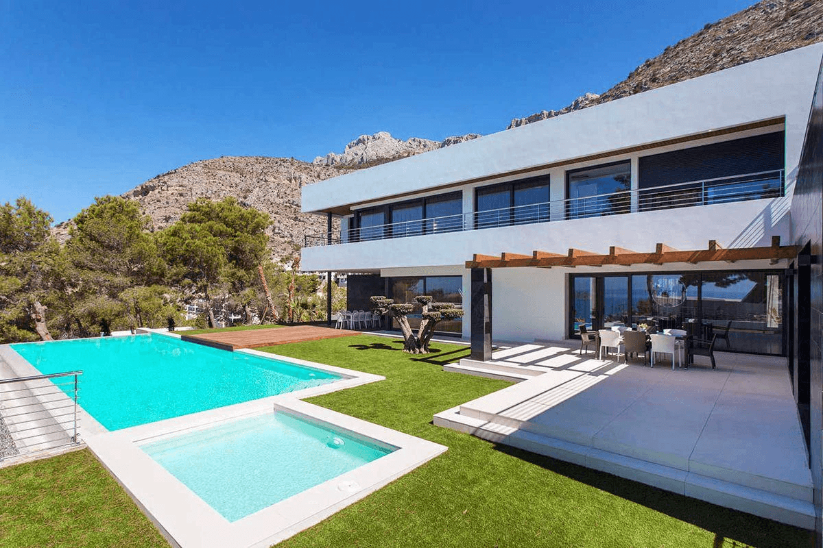 Villa moderne de luxe à vendre à Altea Hills.